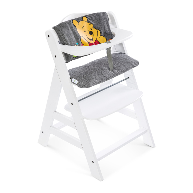 Highchair Pad Deluxe Pooh Grey