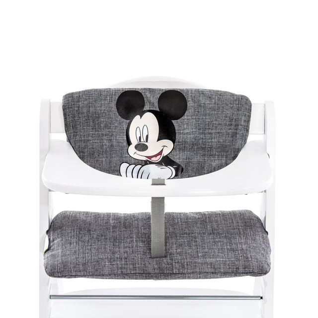 Highchair Pad Deluxe Mickey Grey