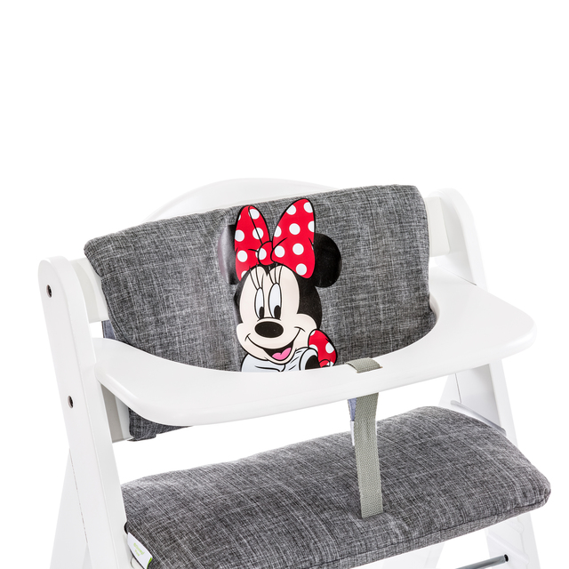 Highchair Pad Deluxe Minnie Grey