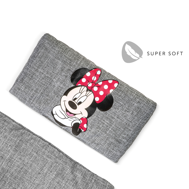 Highchair Pad Deluxe Minnie Grey