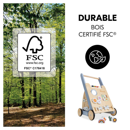 Un plus pour l’environnement : bois certifié FSC®