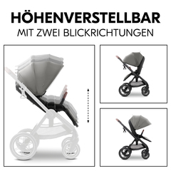 Komfort-Sitz mit zwei Blickrichtungen