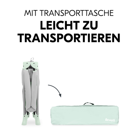 Mit Transporttasche leicht zu transportieren