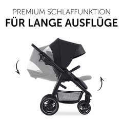 Buggy mit Liegefunktion für lange Ausflüge