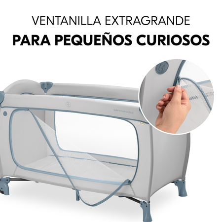 Ventanilla extragrande para pequeños exploradores