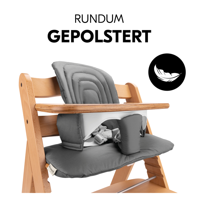 Highchair Baby Seat Pad Dark Grey