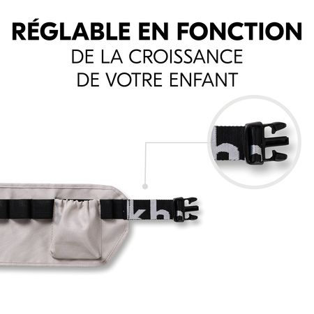 Ceinture adaptable à la taille de l’enfant