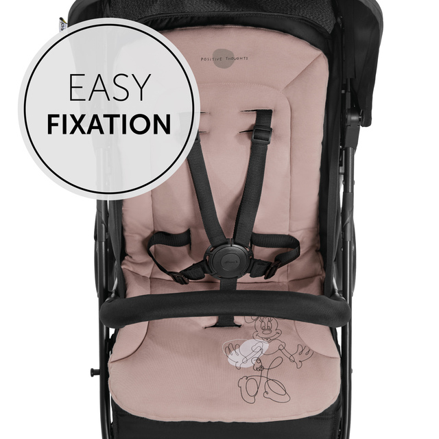Pushchair Seat Liner  Minnie Mouse Rose