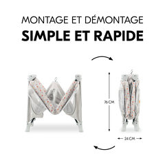 Facile et rapide à monter et à démonter