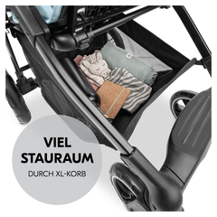 Viel Stauraum durch XL-Korb