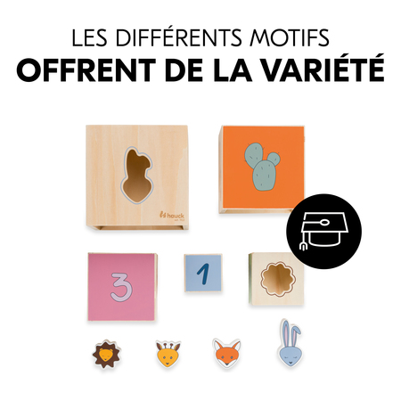 Différentes formes pour plus de variété