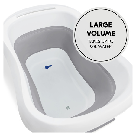 Large volume and water-saving at the same time