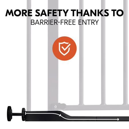 More safety due to barrier-free access