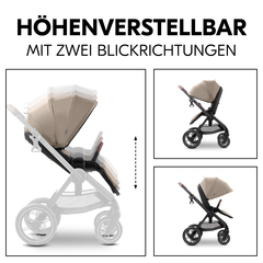 Komfort-Sitz mit zwei Blickrichtungen
