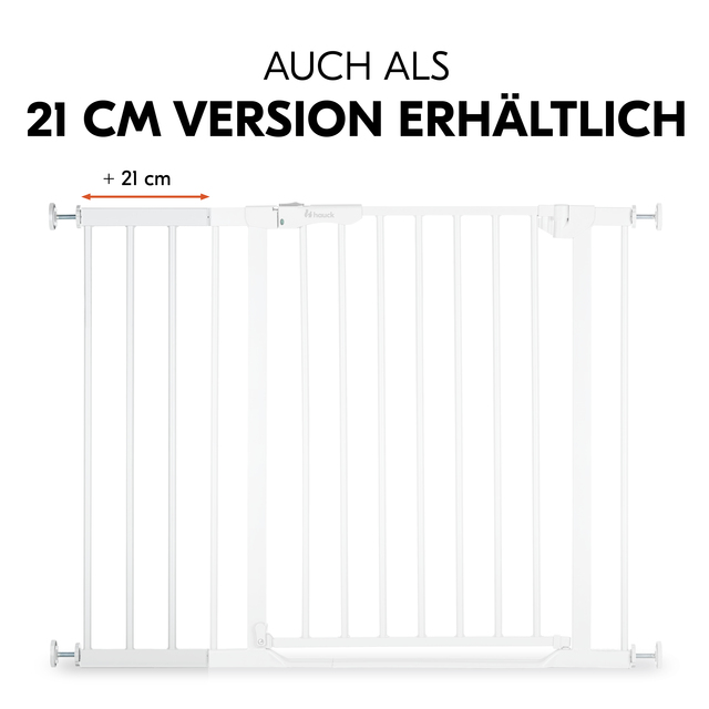 Safety Gate Extension 9 cm White