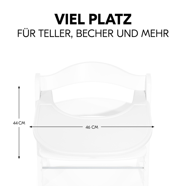 Alpha Click Tray  White