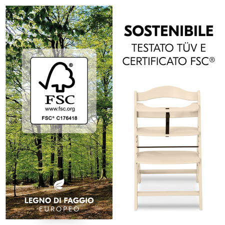 Legno sostenibile e certificato FSC®