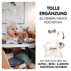 Perfekt für den Hochstuhl