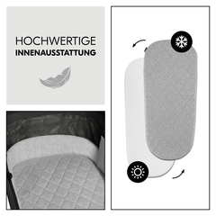 Große und gemütliche Babywanne für Luxus im Alltag