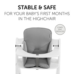 Great stability due to high back and padded sides