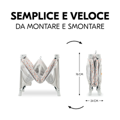 Facile e veloce da montare e smontare