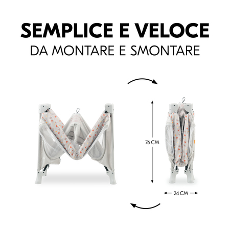 Facile e veloce da montare e smontare