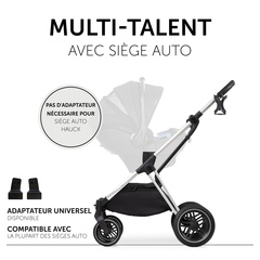 Multi-talent avec siège auto hauck