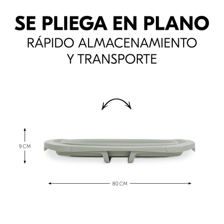 Plegable y transportable