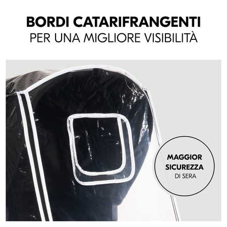 Maggiore visibilità grazie ai bordi riflettenti