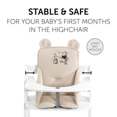 Great stability due to high back and padded sides