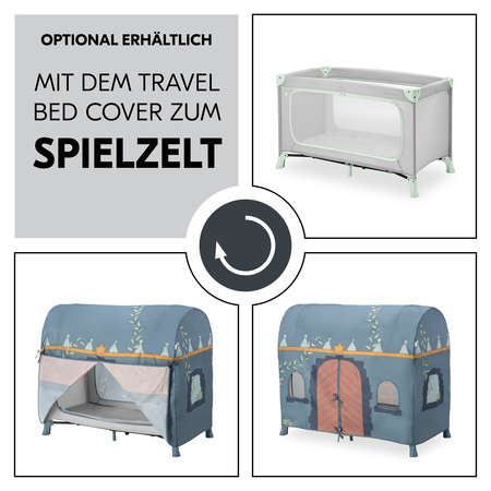 Mit dem Travel Bed Cover zum Spielzelt