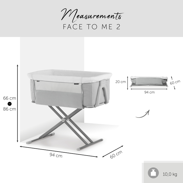Face to Me 2 Melange Grey