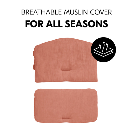 Breathable muslin cover for all seasons