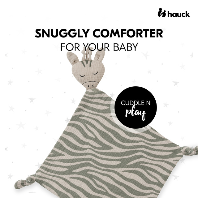 Cuddle N Play Zebra Sage