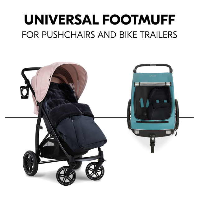 Black footmuffs for pushchairs hot sale