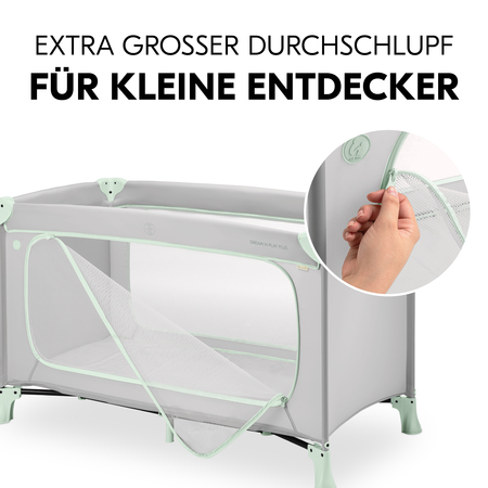 Extra großer Durchschlupf für kleine Entdecker