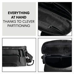 Everything at hand thanks to clever compartments