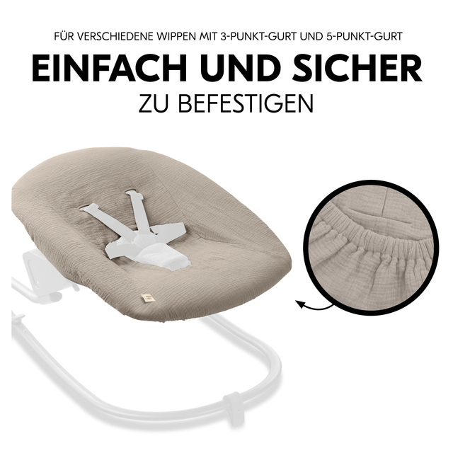 Baby Bouncer Cover Beige