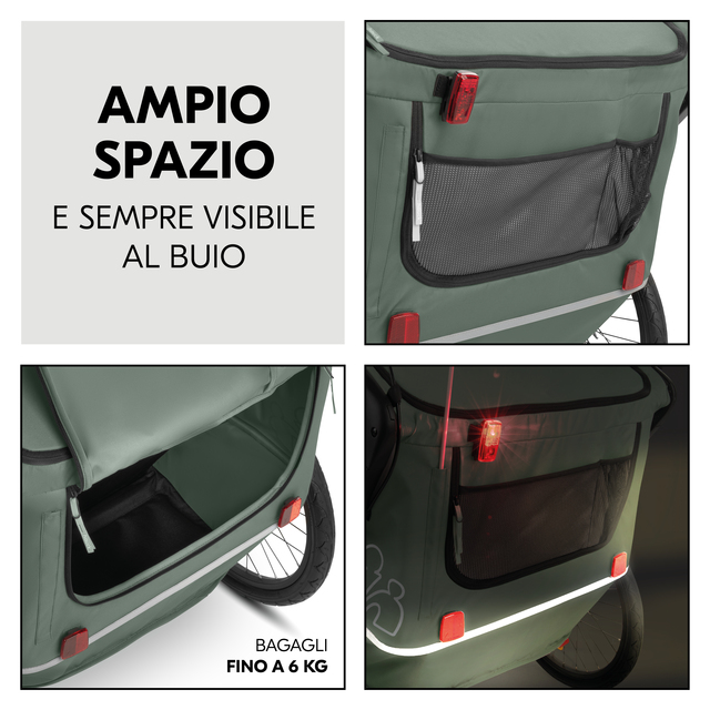 Bike N Walk Duo Dark Green