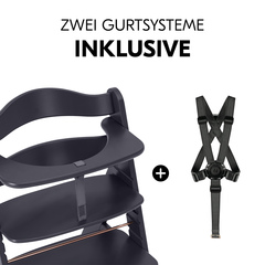Erhöhte Sicherheit dank mitgelieferten Gurtsystemen