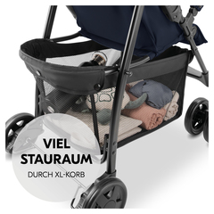 Viel Stauraum durch XL-Korb