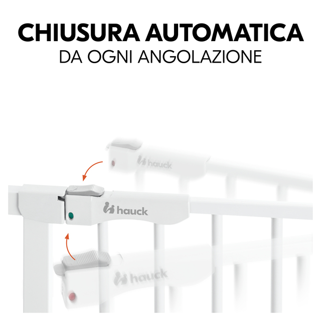Clear Step Autoclose 2 Set +9 cm White