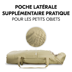 Pratique : poche latérale pour les petits objets