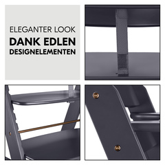 Eleganter Look dank edlen Designelementen