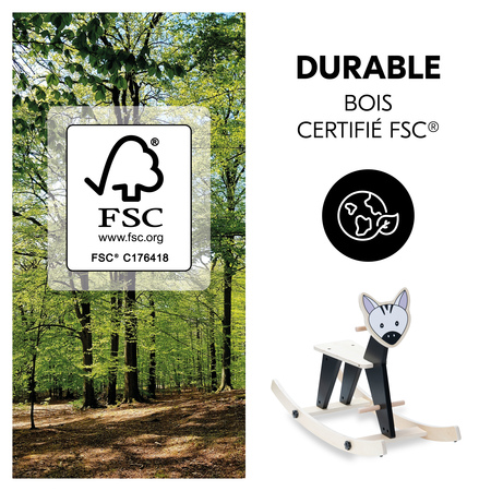 Un plus pour l’environnement : bois certifié FSC®