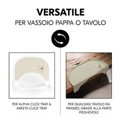 Versatile, per tavolo o vassoio seggiolone