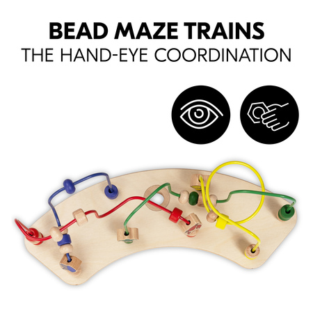 Trains the hand-eye coordination