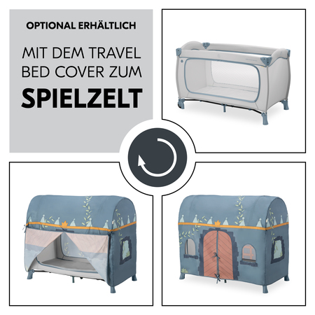 Mit dem Travel Bed Cover zum Spielzelt