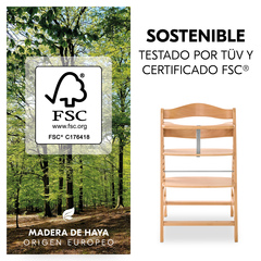 Madera sostenible con certificación FSC®