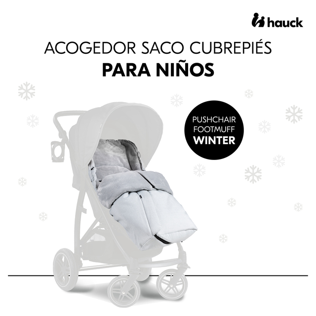 Pushchair Footmuff  Winter Grey
